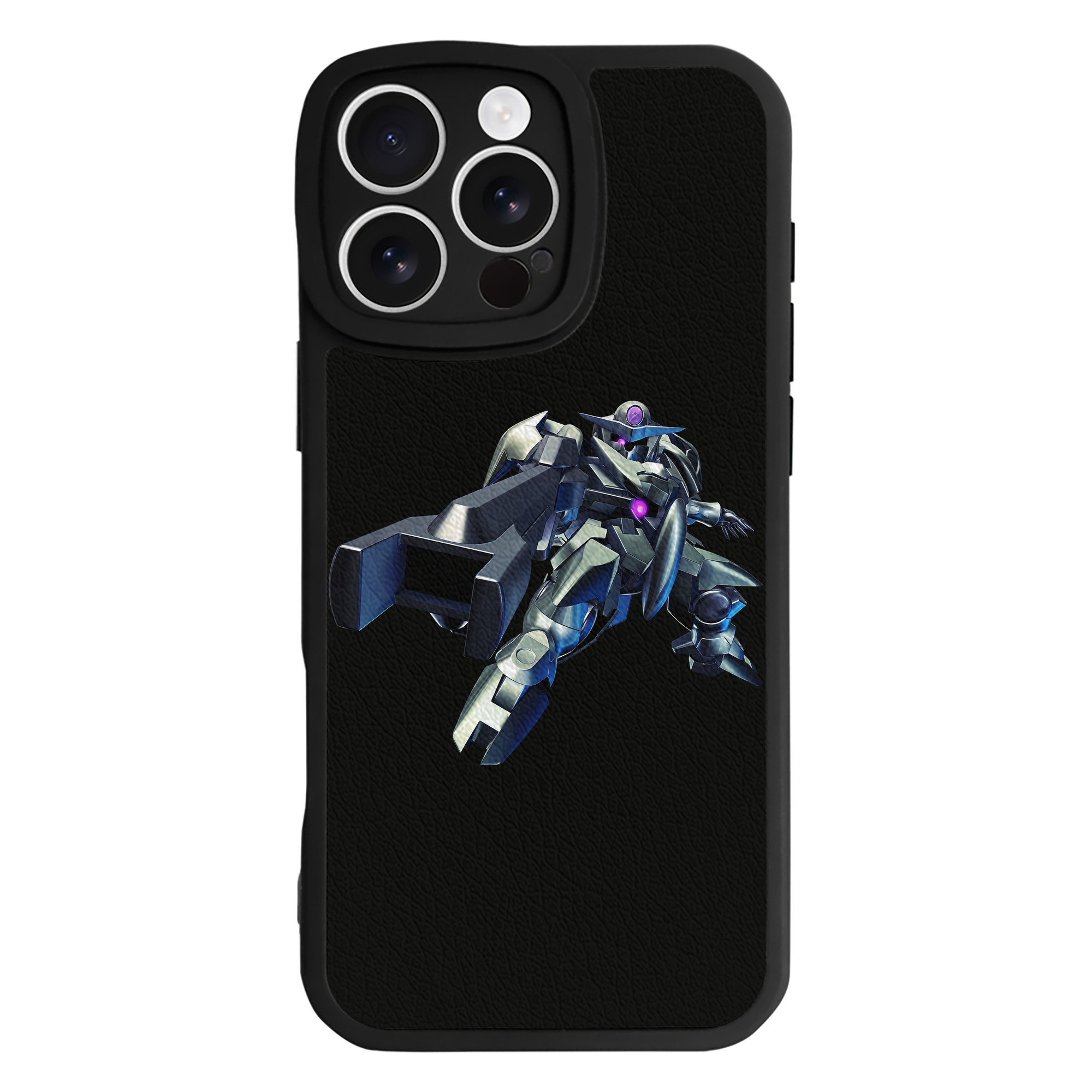 （画像用） 機動戦士ガンダム Mobile Suit Gundam 【iPhone 16シリーズ対応】シリコンスマホケース（レザー調） 材質：シリコン
